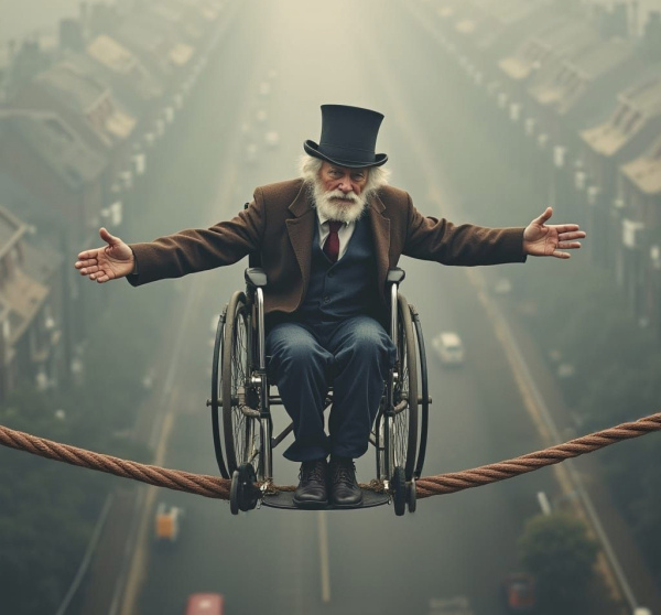 Now, Without a Net (Medicare & Social Security at Risk)
